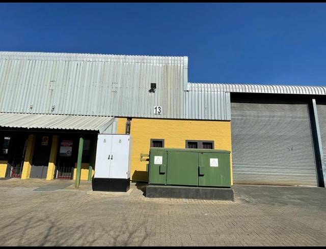 INDUSTRIAL PROPERTY TO RENT IN HENNOPS PARK INDUSTRIAL